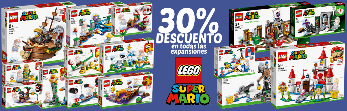 oferta expansiones LEGO Super Mario